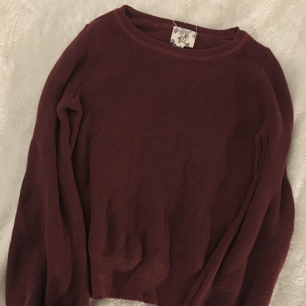 Oversized Maroon sweater